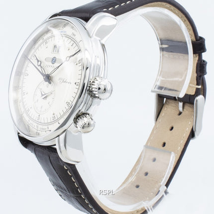 Orologio da uomo Zeppelin 100 Jahre 7640-1 76401 tachimetro al quarzo