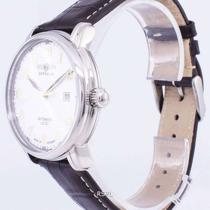 Orologio da uomo automatico Graf 7656-1 76561 della serie Zeppelin LZ127, prodotto in Germania, ricondizionato