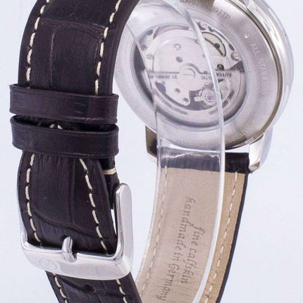 Orologio da uomo ricondizionato Zeppelin Series LZ127 Graf Automatic, prodotto in Germania, 7656-5 76565