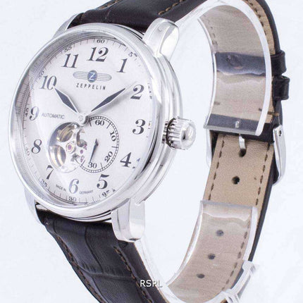 Zeppelin Series LZ127 Graf 7666-5 76665 Orologio automatico da uomo realizzato in Germania