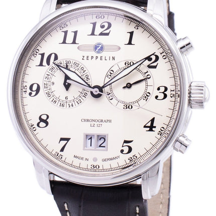 Zeppelin Series LZ127 Graf Germany Made 7684-5 76845 Orologio da uomo