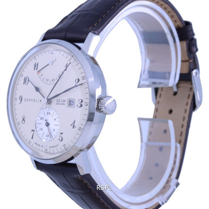 Zeppelin LZ129 Hindenburg Ed.1 Cinturino in pelle automatico 8060-5 80605 Orologio da uomo