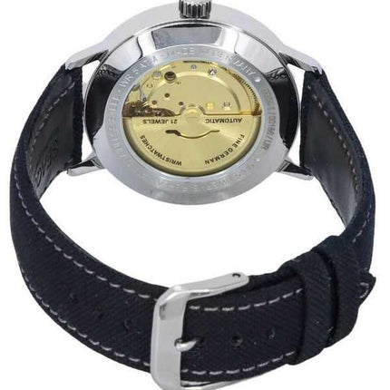 Orologio da uomo Zeppelin LZ129 Hindenburg bianco eco quadrante in ceramica automatico 80641N