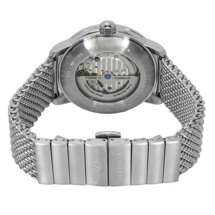 Orologio da uomo Zeppelin LZ120 Bodensee in acciaio inossidabile con quadrante verde automatico 8160M4