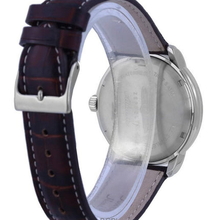 Orologio da uomo Zeppelin Atlantic quadrante beige con cinturino in pelle al quarzo 8442-5 84425