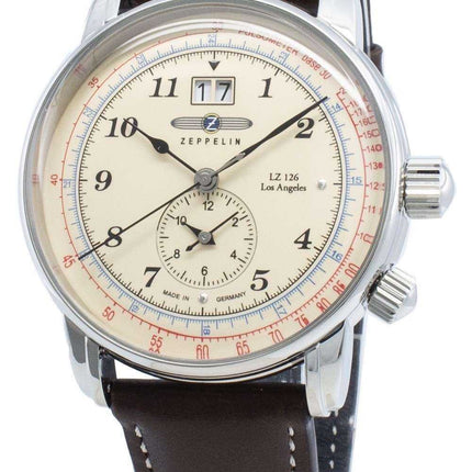 Zeppelin LZ126 Los Angeles 8644-5 86445 Orologio da uomo al pulsometro al quarzo