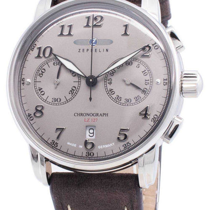Orologio da uomo al quarzo cronografo Zeppelin LZ 127 8678-4 86784