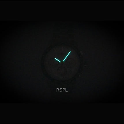 Orologio da uomo Zeppelin New York Cronografo in acciaio inossidabile con quadrante bianco al quarzo 8878MB4