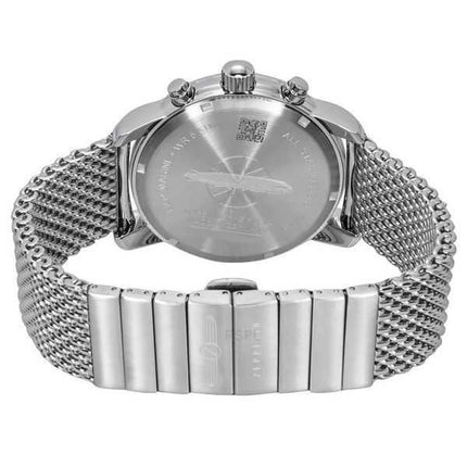 Zeppelin LZ14 Marine Cronografo Acciaio Inossidabile Quadrante Blu Ghiaccio Quarzo 8886M3 Orologio da Uomo